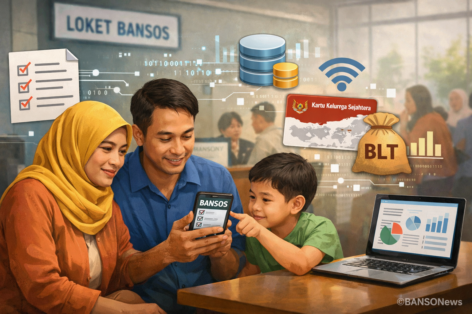 Bansos Tahap Akhir 2025 Bergerak Sinyal Arah Kebijakan PKH, BPNT, dan BLT Kesra Tahun 2026 Mulai Terlihat