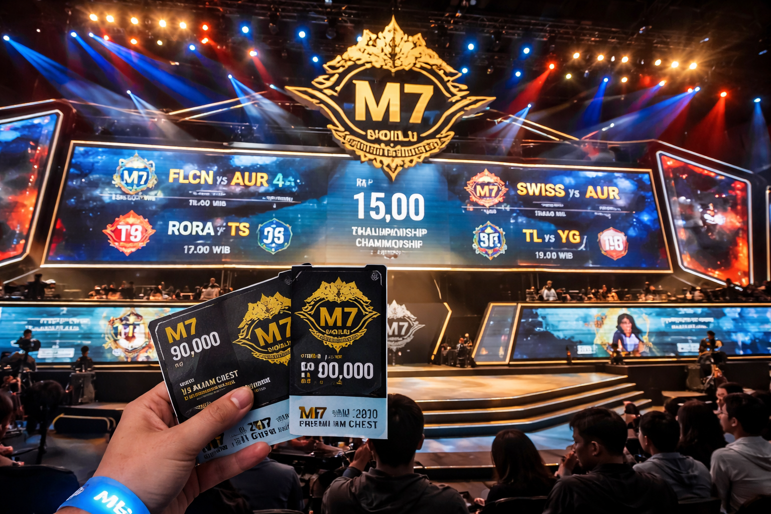 Jadwal M7 15 Januari 2026 Round 4 Swiss Stage, Jam Tanding & Info Tiket Nonton Langsung