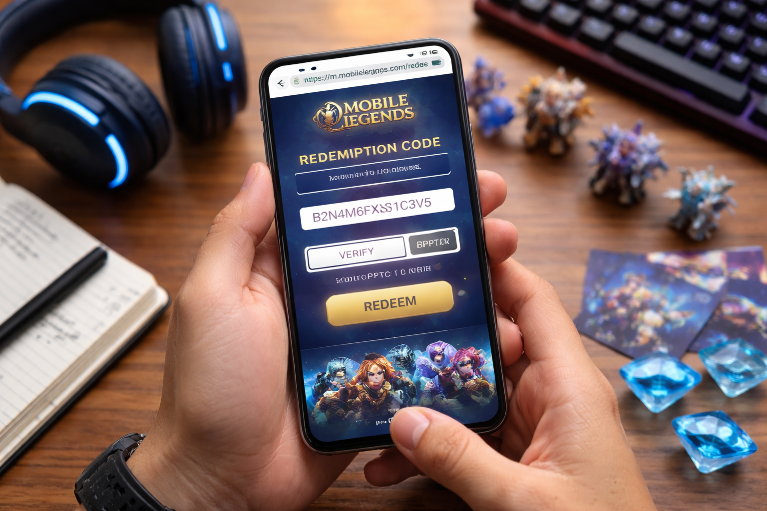 Kode Redeem ML 13 Januari 2026 Daftar Terbaru dan Cara Tukar di Situs Resmi