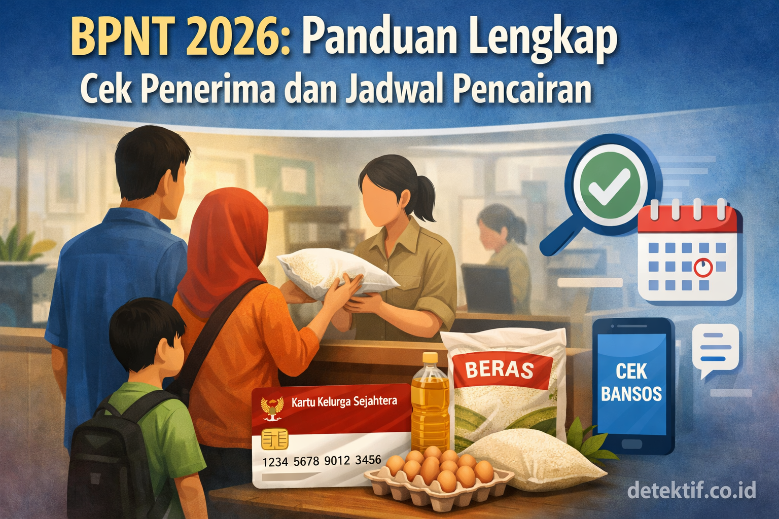 Panduan Lengkap BPNT 2026 Cara Cek Penerima, Jadwal Cair, dan Besaran Bantuan
